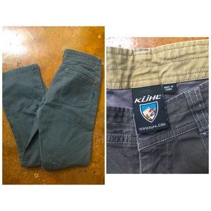Kuhl Dark Gray Outdoor Recreation Pants - Size 6